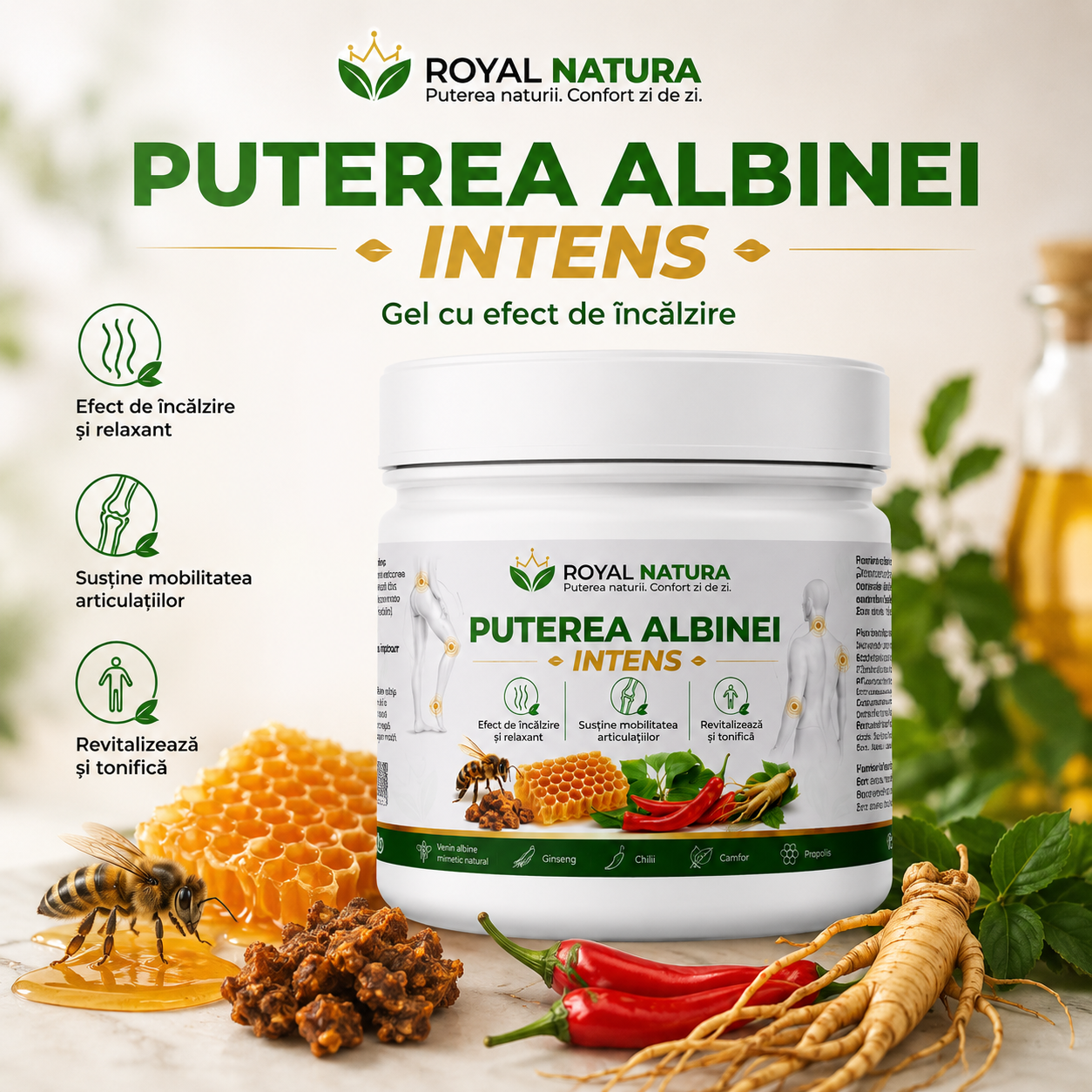 RoyalNatura - Puterea Albinei Intens