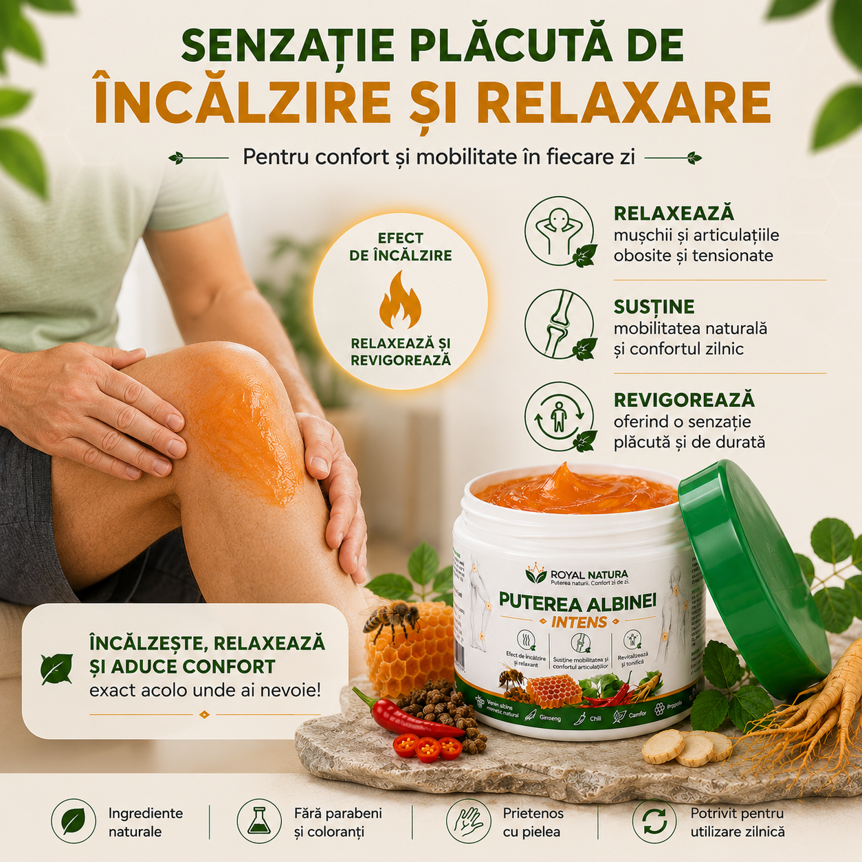 Puterea Albinei Intens - Royal Natura