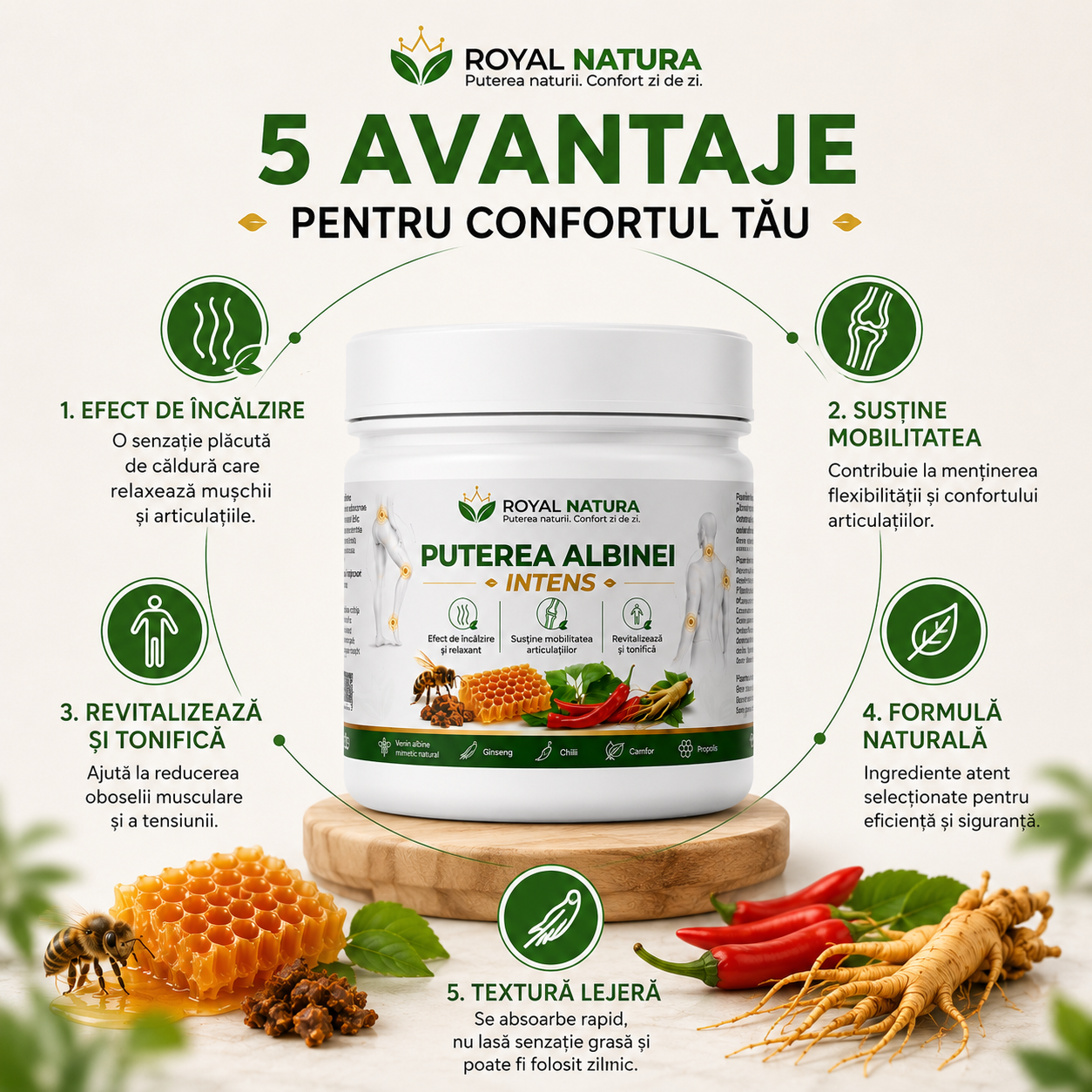 RoyalNatura - Puterea Albinei Intens
