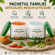 Pachetul Familiei: Puterea Albinei Intens + Castan Sălbatic Intens