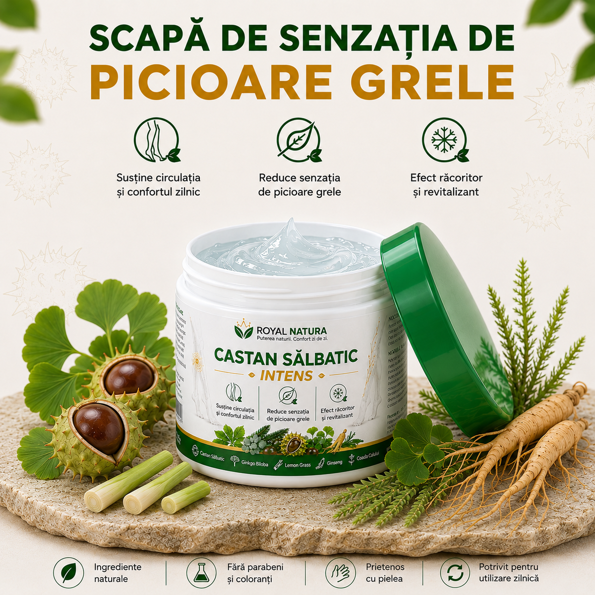 Castan Sălbatic Intens - Royal Natura