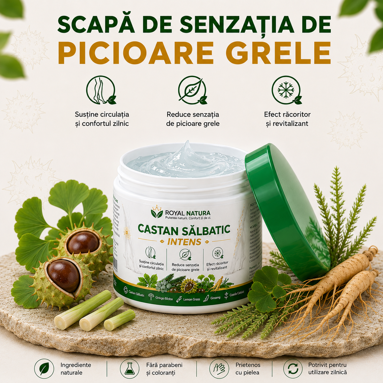 Castan Sălbatic Intens - Royal Natura