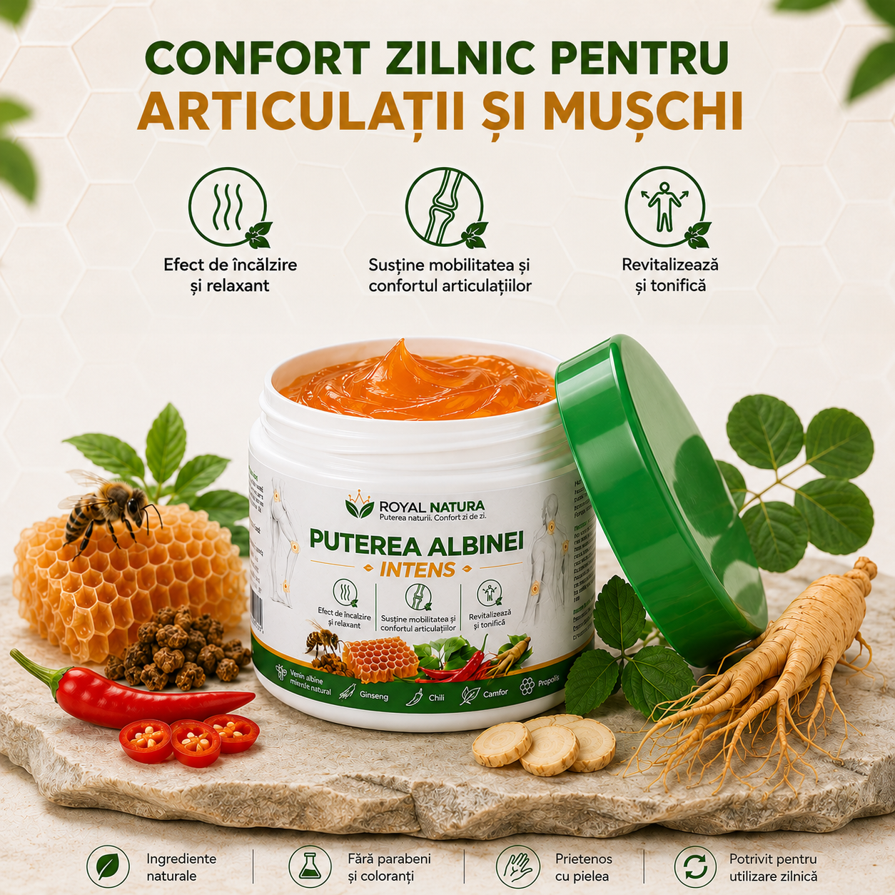 Puterea Albinei Intens - Royal Natura